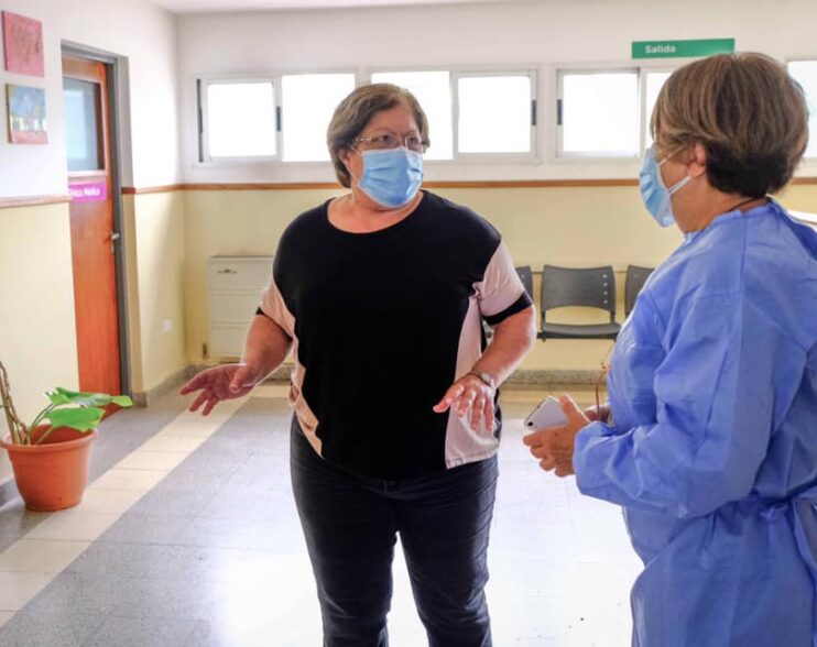 Centro de Atención Primaria de la Salud, del barrio Las Heras