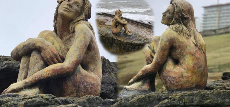 Convocaran al artista de la misteriosa obra emplazada en Playa Chica