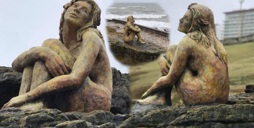 Convocaran al artista de la misteriosa obra emplazada en Playa Chica