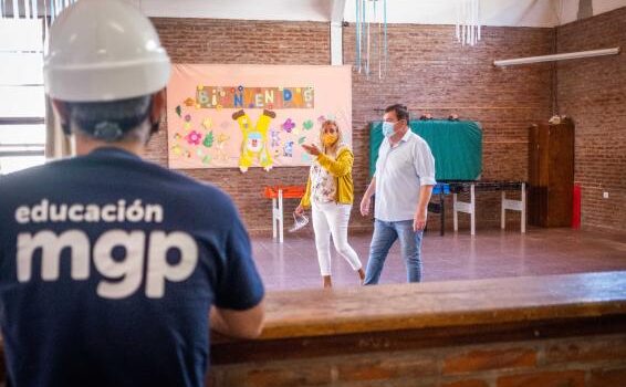 El Municipio trabaja en la infraestructura y el mantenimiento de escuelas y jardines