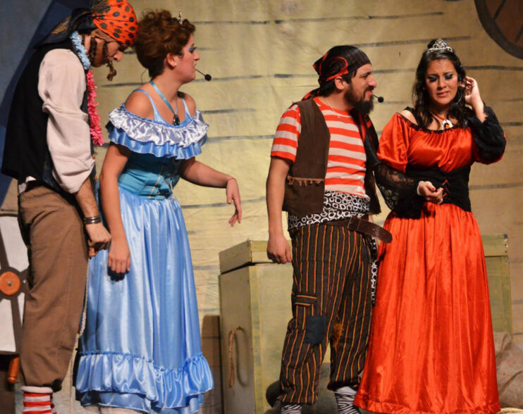 Noche de piratas y princesas