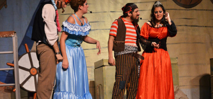 Noche de piratas y princesas