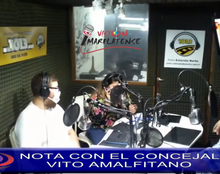 Nota con el concejal Vito Amalfitano