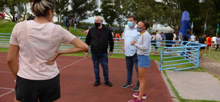 Los deportistas marplatenses cuentan con una nueva pista para el entrenamiento y la competencia