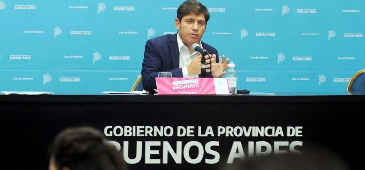 Kicillof adhirió a las medidas tomadas por el Presidente y criticó elípticamente a Larreta