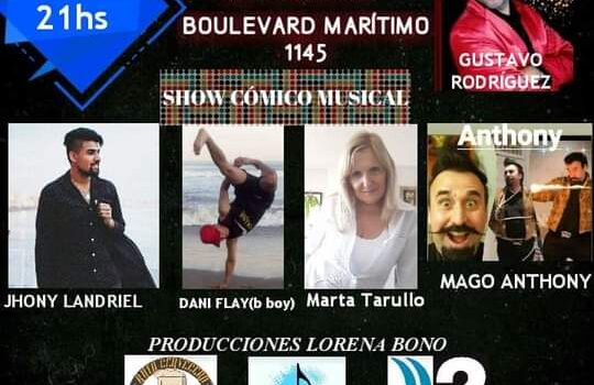 La noche de NOTTE con un gran show artístico de música, humor y mucho más