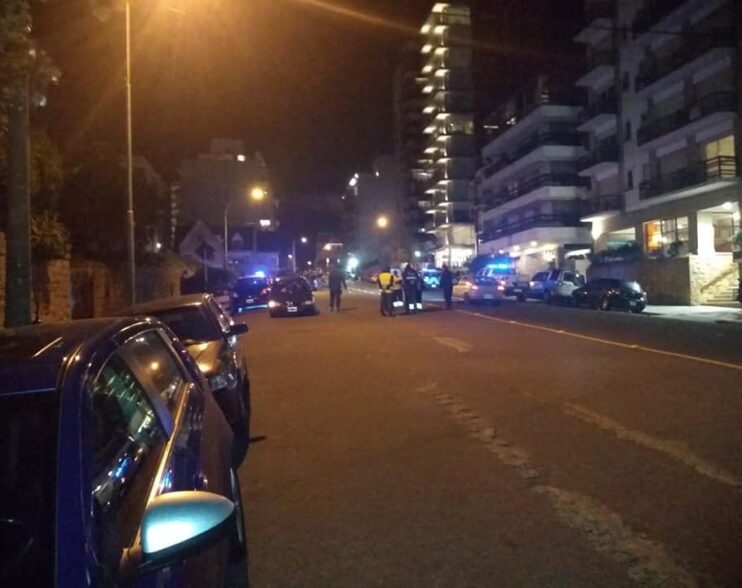 MARCHA E INCIDENTES EN LA ROTONDA DEL GOLF