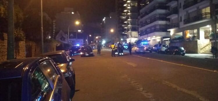 MARCHA E INCIDENTES EN LA ROTONDA DEL GOLF