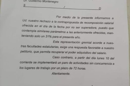 MUNICIPALES SE PINTAN LA CARA Y AMENZAN CON UN PARO DE 72 HORAS