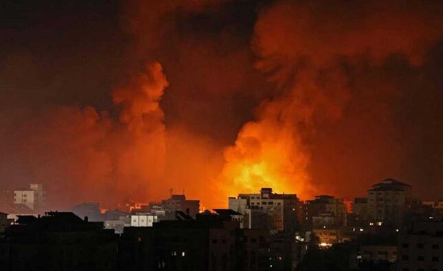 Israel bombardeó la casa del líder de Hamas en Gaza, antes de la reunión de la ONU