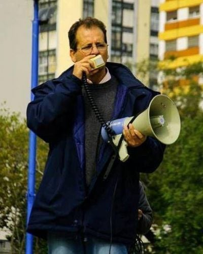 “Montenegro debería cobrar como un empleado municipal y no hacer anuncios demagógicos”, dijo el dirigente del Partido Obrero, Alejandro Martínez