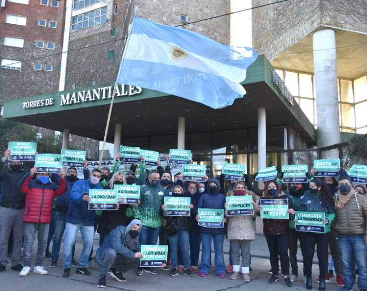 El FdT expresó su solidaridad con los trabajadores y las trabajadoras del Complejo Torres de Manantiales