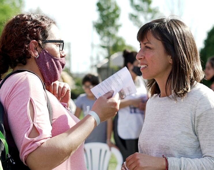 Sívori y Ciano se reunieron con vecinos de Parque Independencia