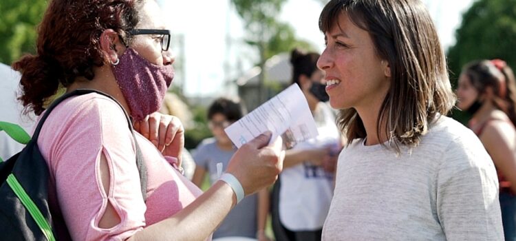 Sívori y Ciano se reunieron con vecinos de Parque Independencia