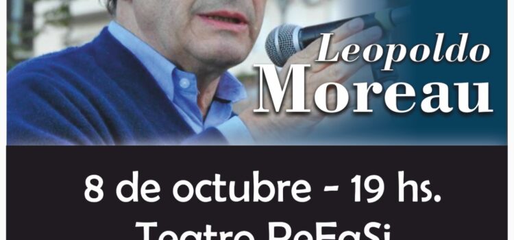 El próximo viernes, Leopoldo Moreau visitará Mar del Plata