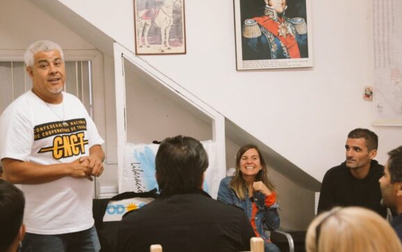 Autoridades nacionales visitaron la casa de la Economía Social y Solidaria Alberto Rosa
