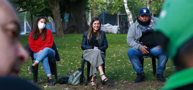 RAVERTA SE REUNIÓ CON CLUBES BARRIALES PARA PROMOVER LAS BECAS PROGRESAR