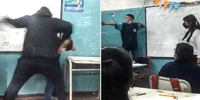 Video: alumno víctima de bullying le dio una brutal paliza a su acosador