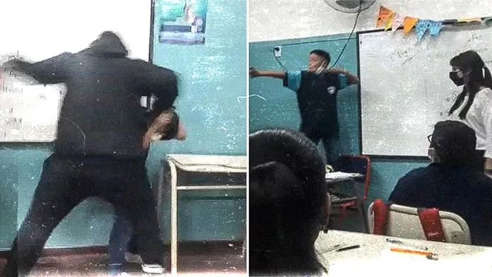 Video: alumno víctima de bullying le dio una brutal paliza a su acosador