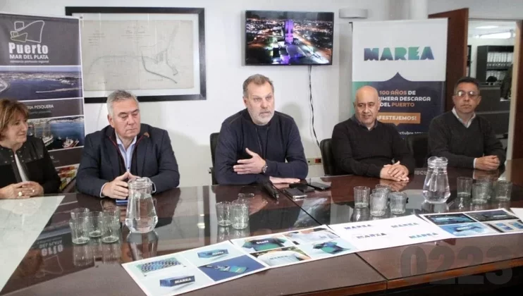 Marea puerto: Tres días de shows, mapping, chefs en vivo y productos locales para celebrar 100 años de la primera descarga en el puerto de Mar del Plata