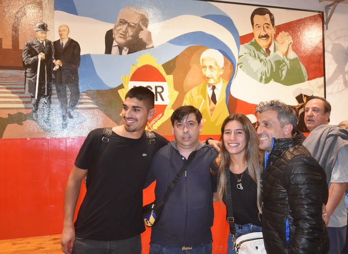 JUVENTUD RADICAL: Aldana Echeverría Saravia celebró a lo grande haber ganado la elección de los jóvenes